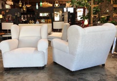 Edoardo Gellner Armchairs, Italy 1947 from Villa Menardi, Cortina d'Ampezzo