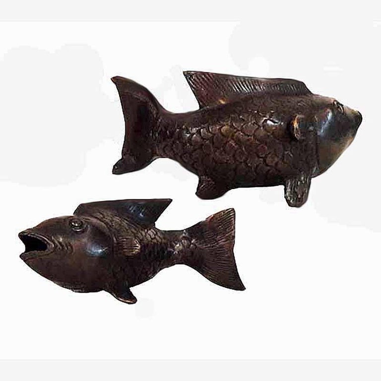Bronze Goldfish from Indonesia at 1stDibs