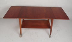 Midcentury Hans Wegner for Andreas Tuck Drop-Leaf Side Table