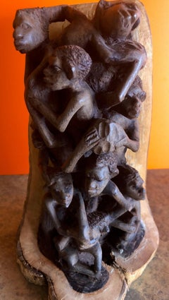 African Tree Carving