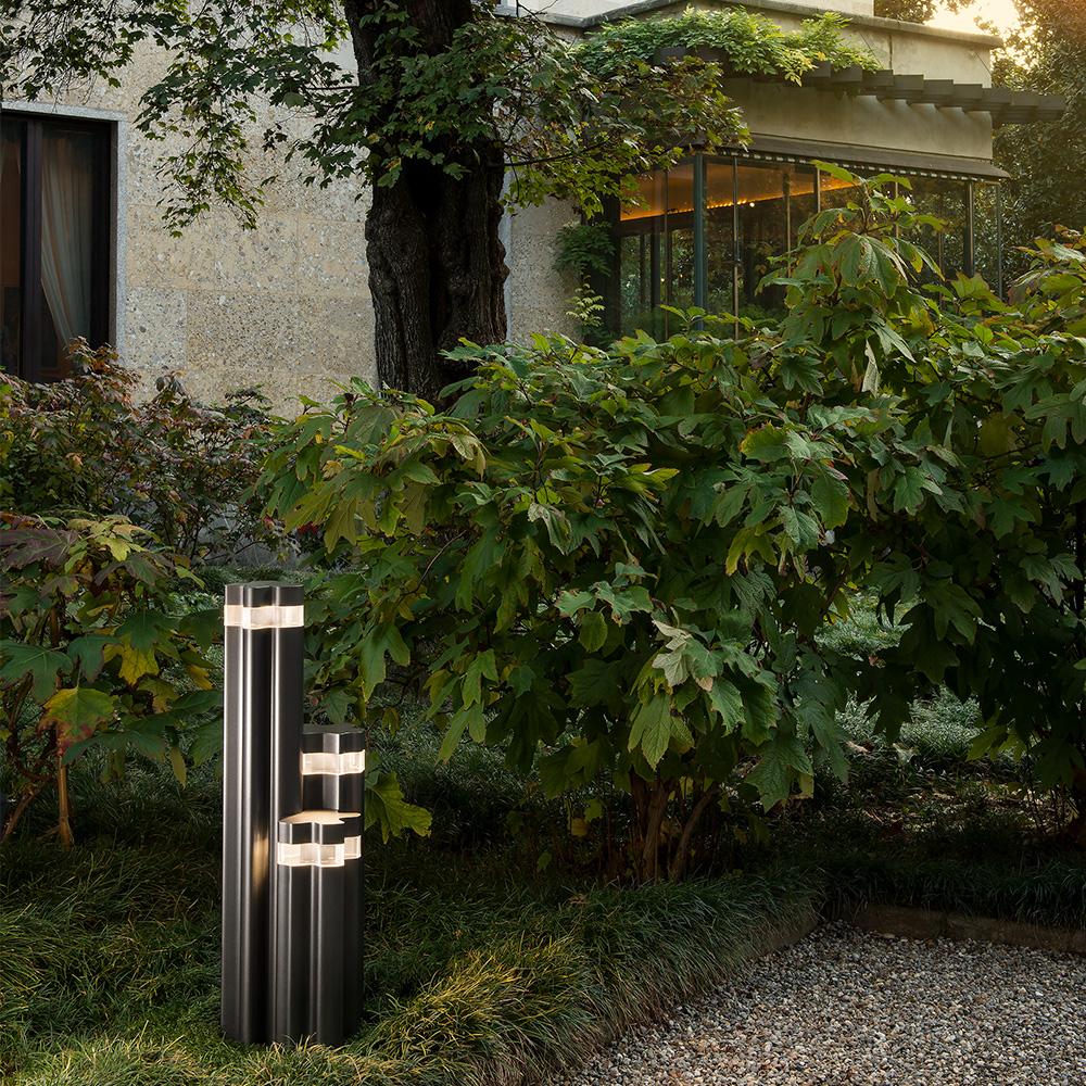 Artemide Logico Dreifach-Gartenleuchte von Michele De Lucchi, Daniele Moioli (Moderne) im Angebot