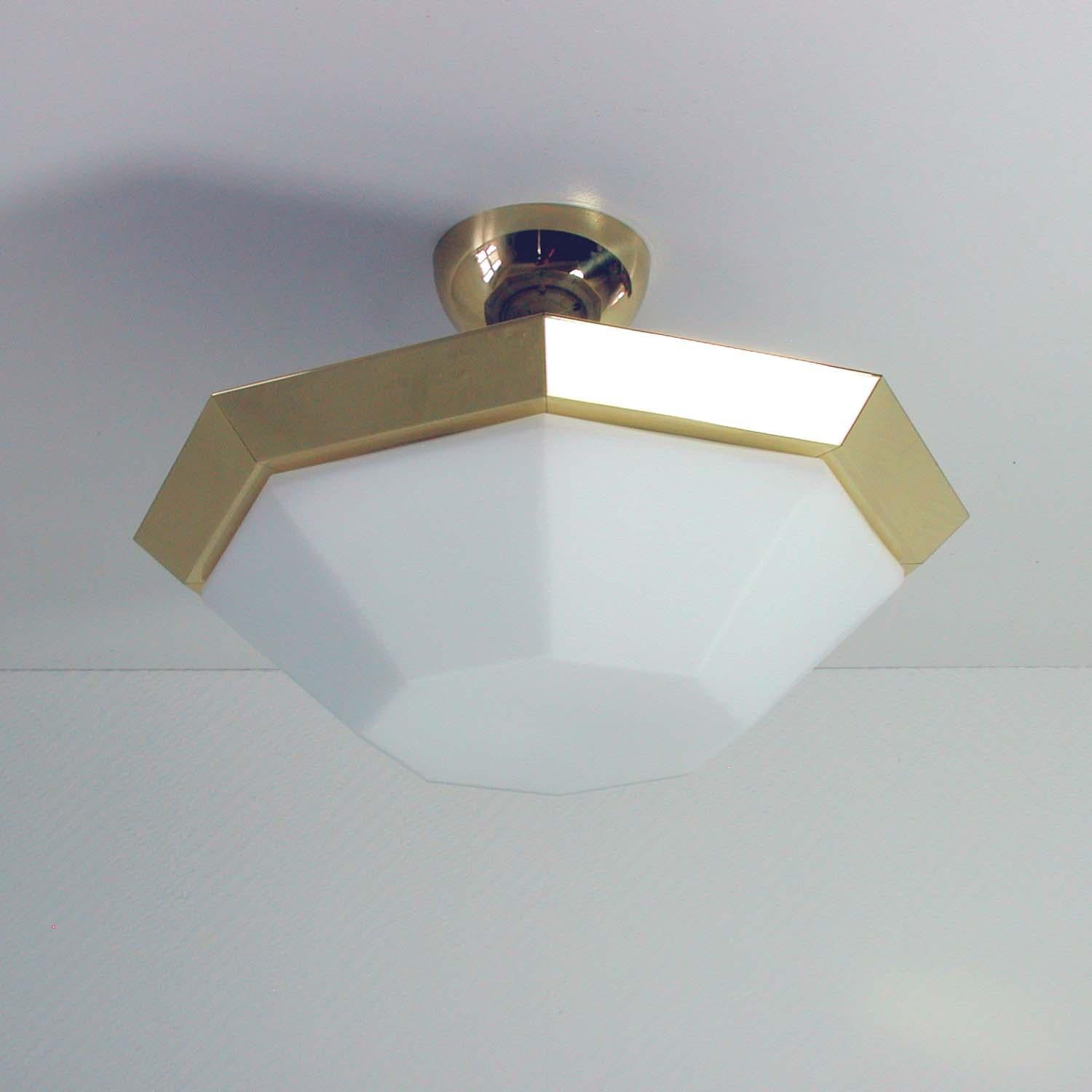 octagon ceiling light fixture