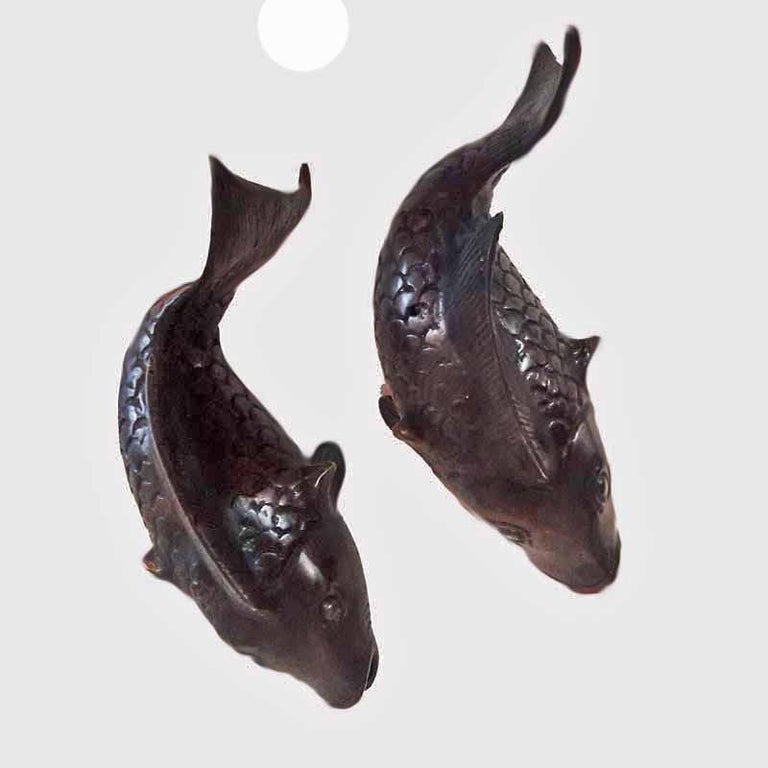 Bronze Goldfish from Indonesia at 1stDibs