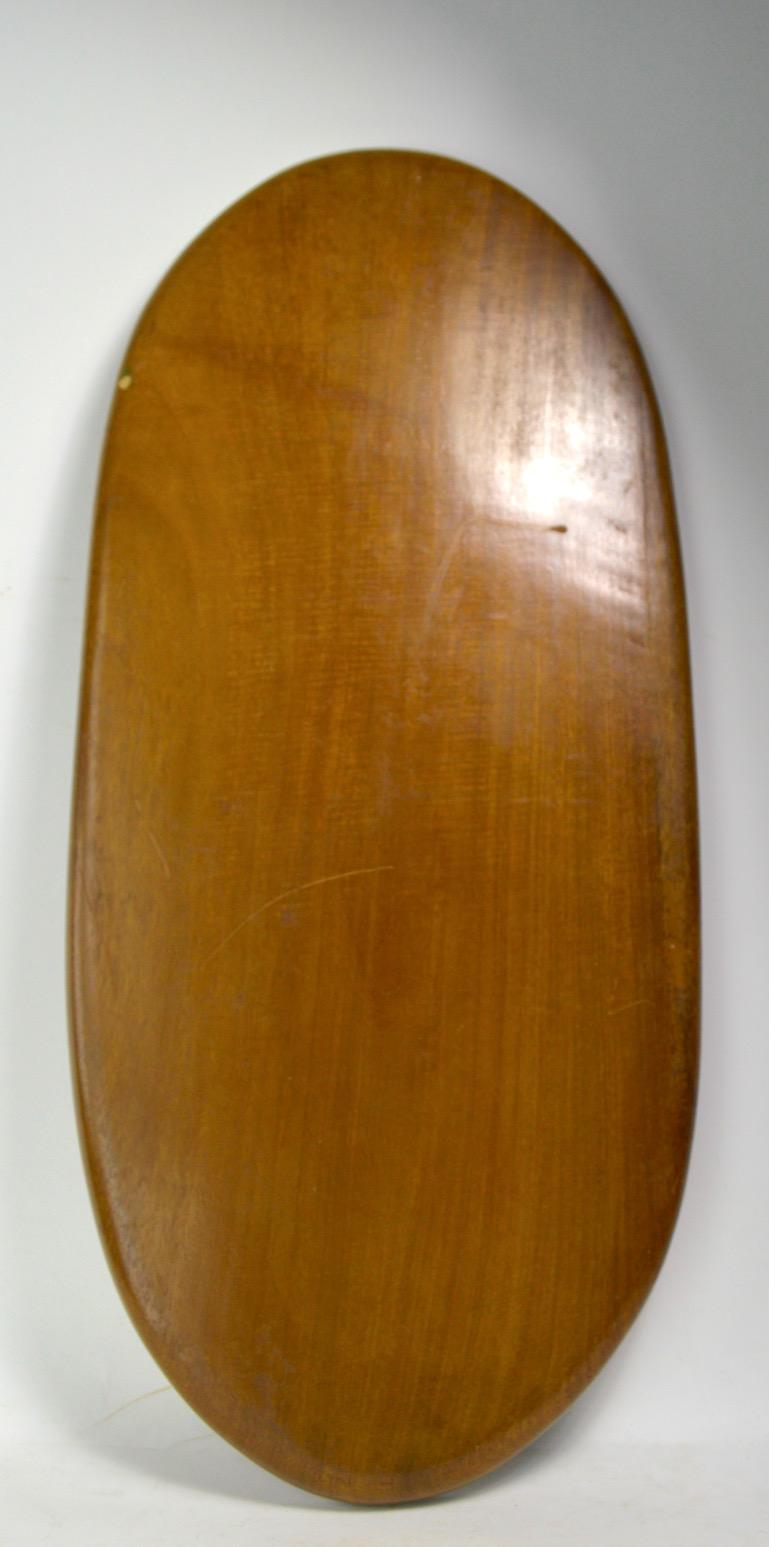 Mid-Century Modern Handmade Mid Century Oval Tray