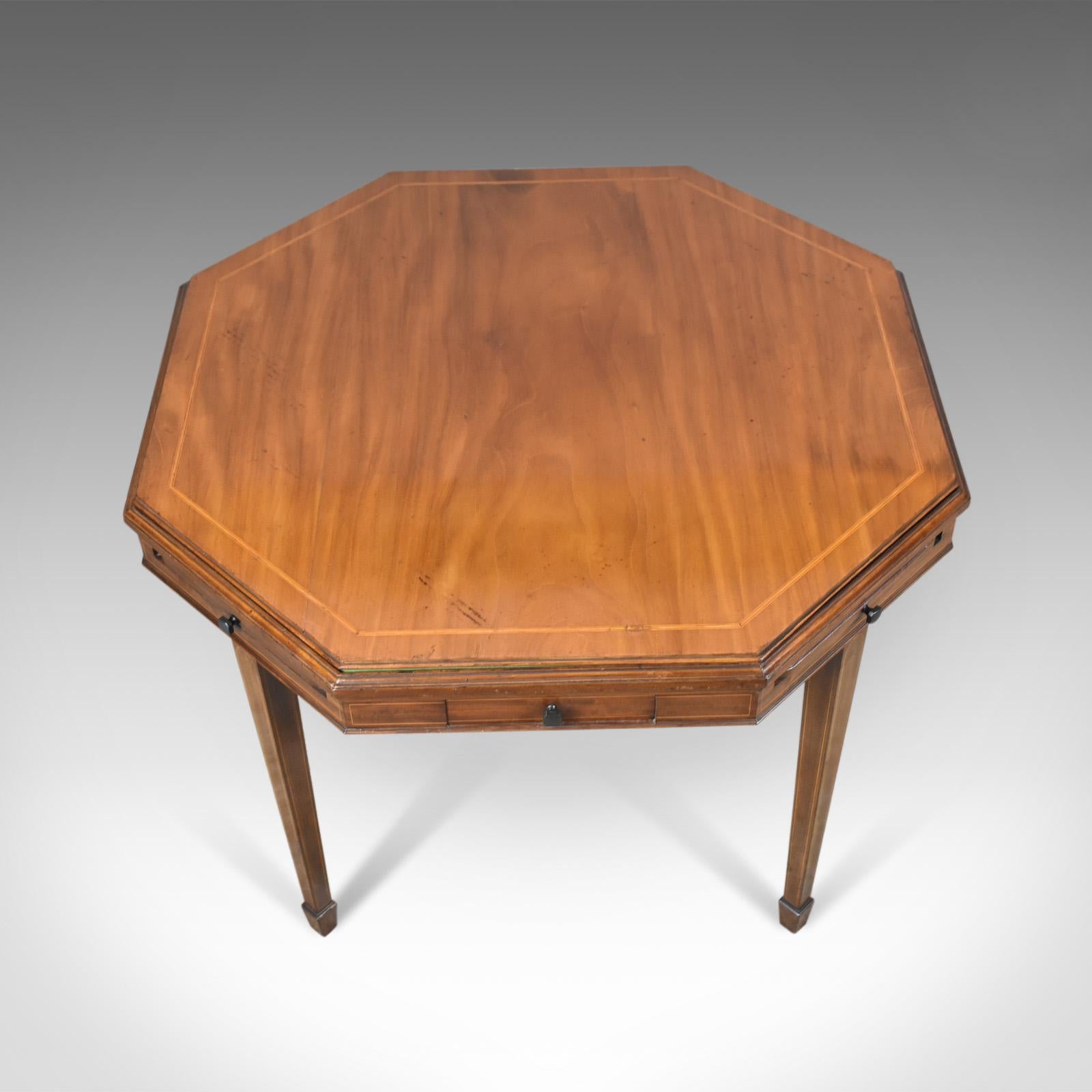 vintage bridge table