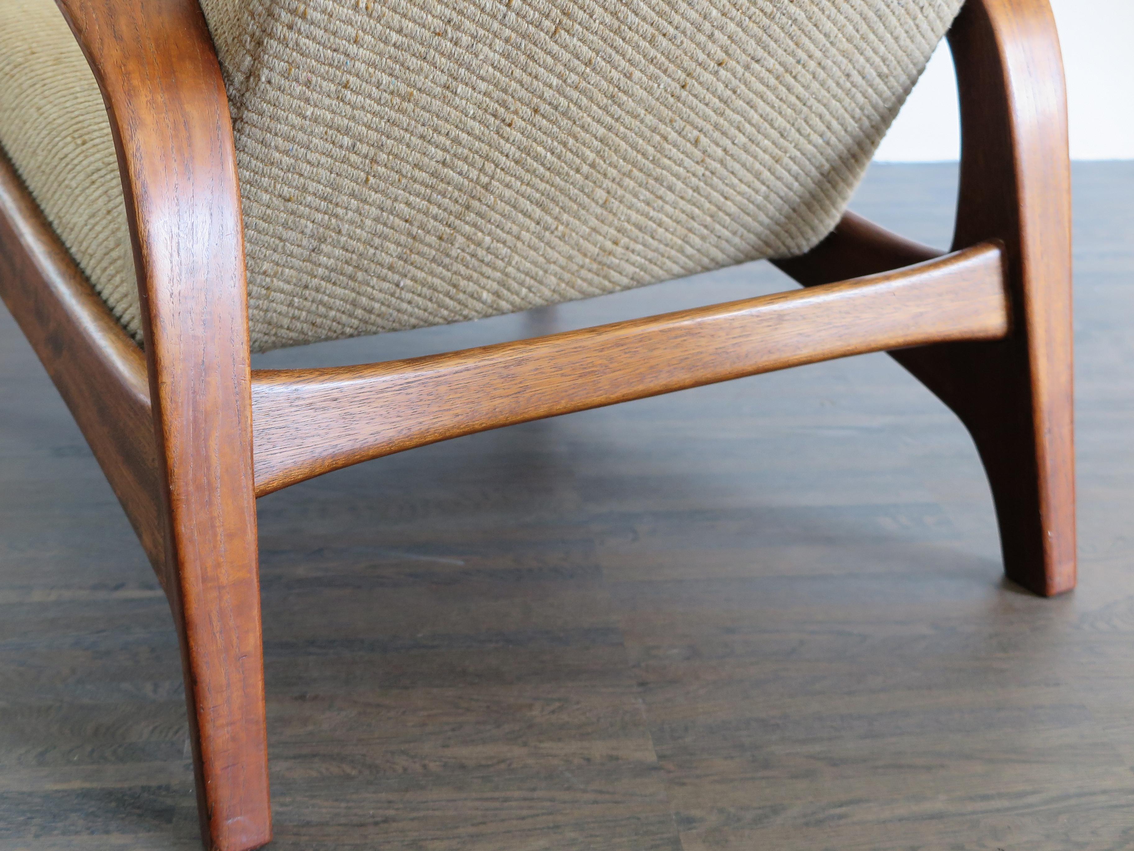 Norwegian 1960s Gimson and Slater Scandinavian Rock ‘n’ Rest Armchair