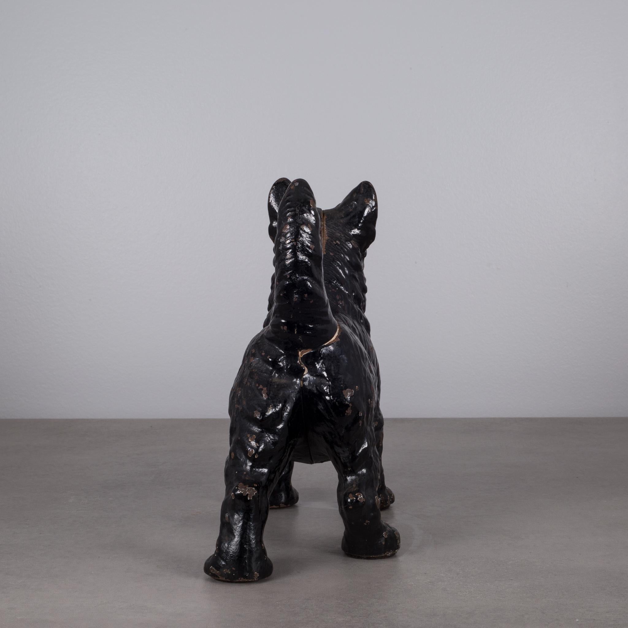 Early 20th Century Cast Iron Scotty Dog by Hubley, circa 1910-1940s 2