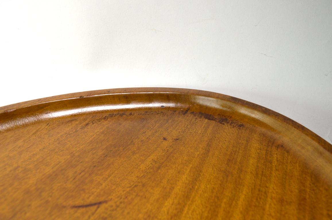 Handmade Mid Century Oval Tray In Good Condition In New York, NY