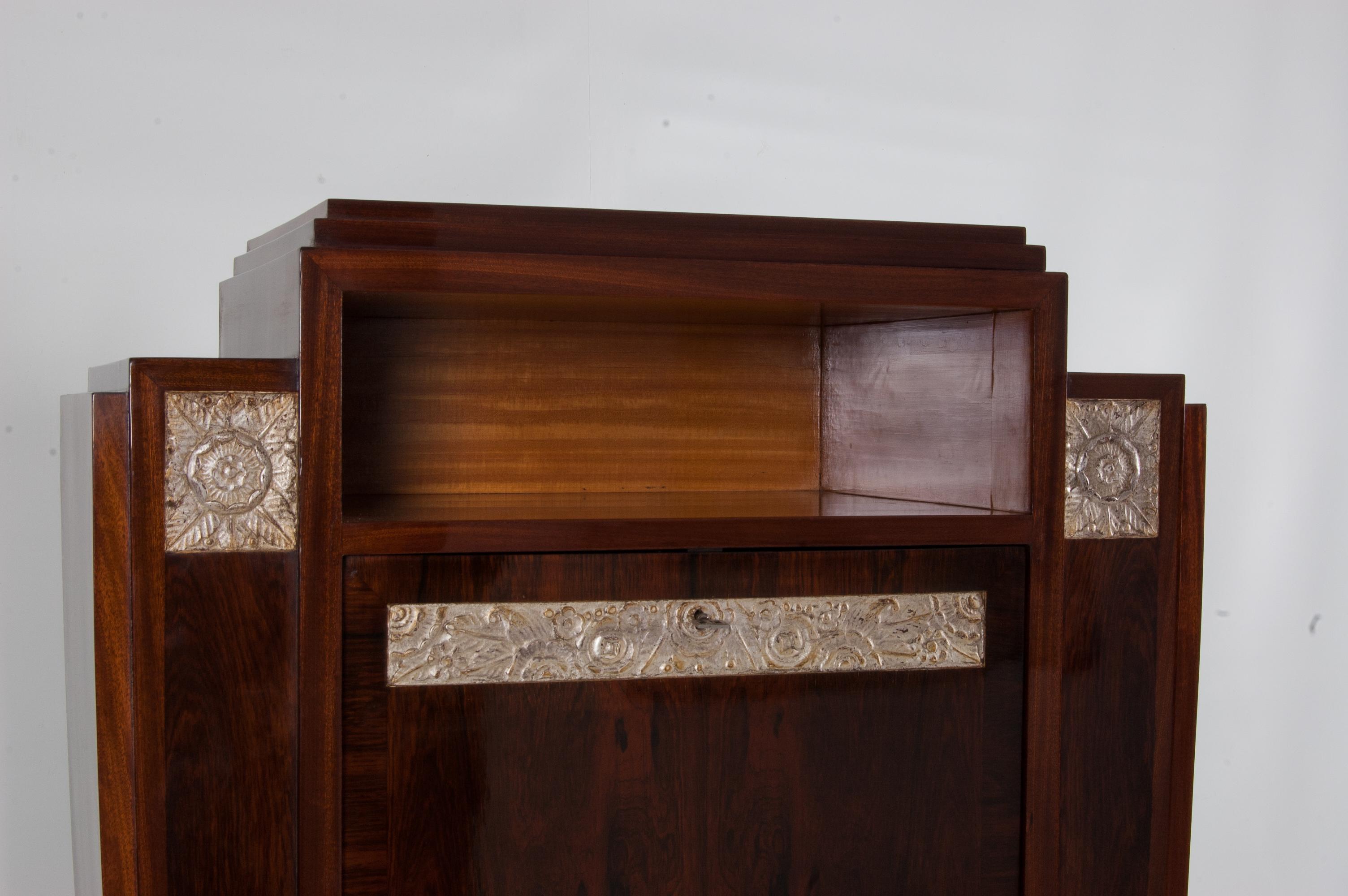Early 20th Century Antique French Art Deco Cabinet from the 1920s For Sale