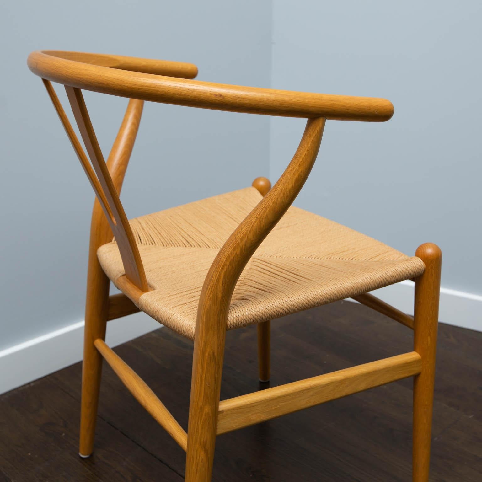 Papercord Wishbone Chair by Hans Wegner For Carl Hansen