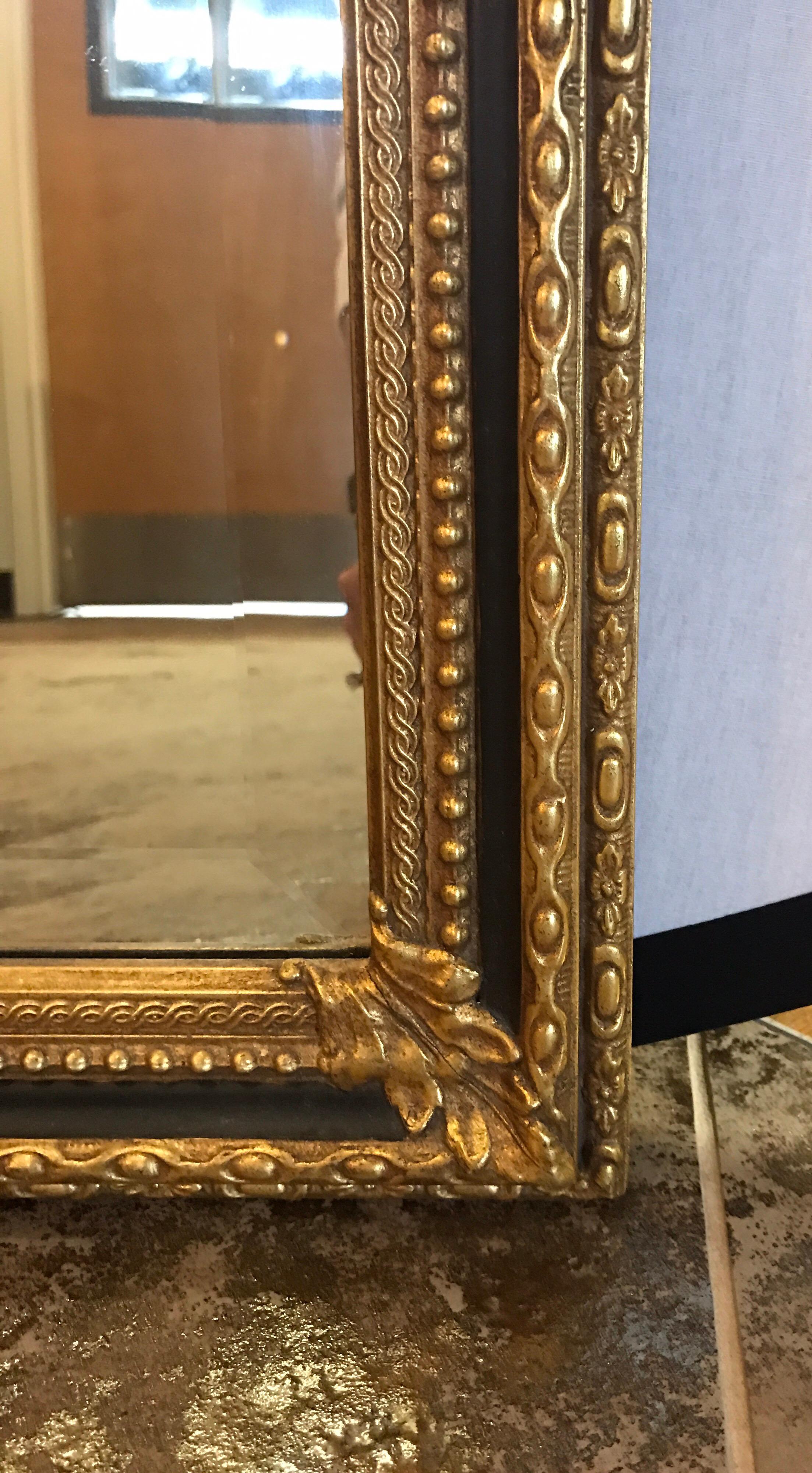 American Gold Giltwood Mirror Decorative Arts Friedman Brothers New York