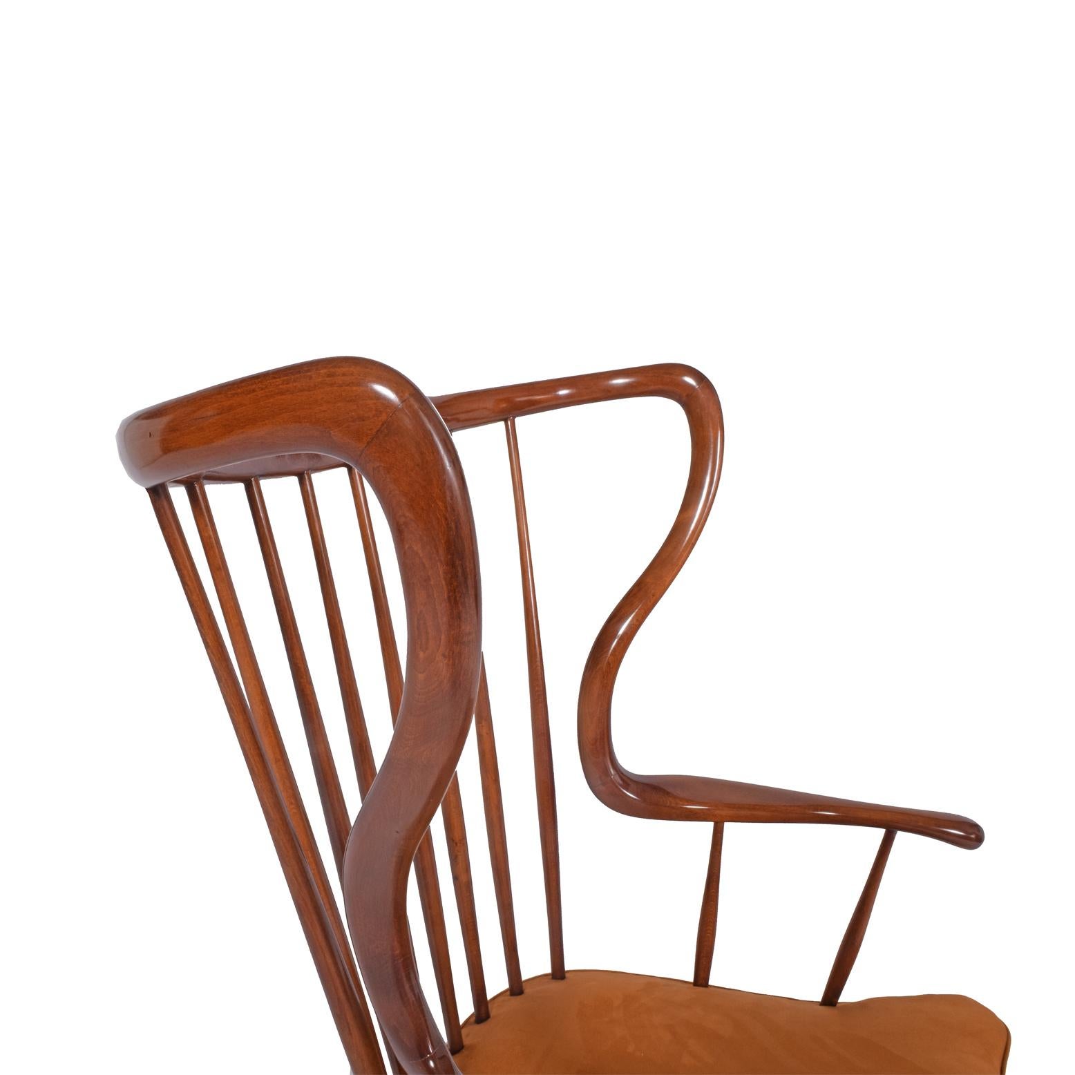 Danish Architect Designed Sculptural Rocking Chair 2