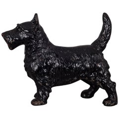 Early 20th Century Cast Iron Scotty Dog by Hubley, circa 1910-1940s