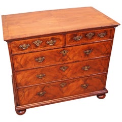 Antique Georgian 18th Century Walnut Chest of Drawers