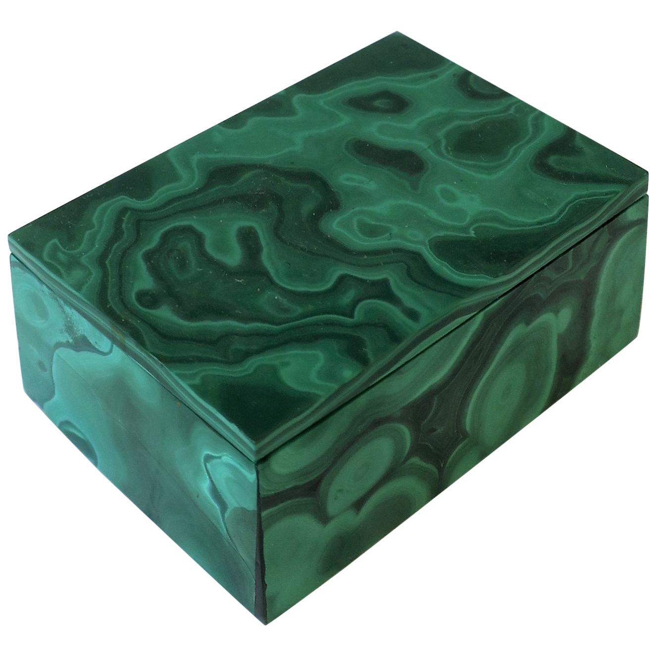 Green Malachite Box