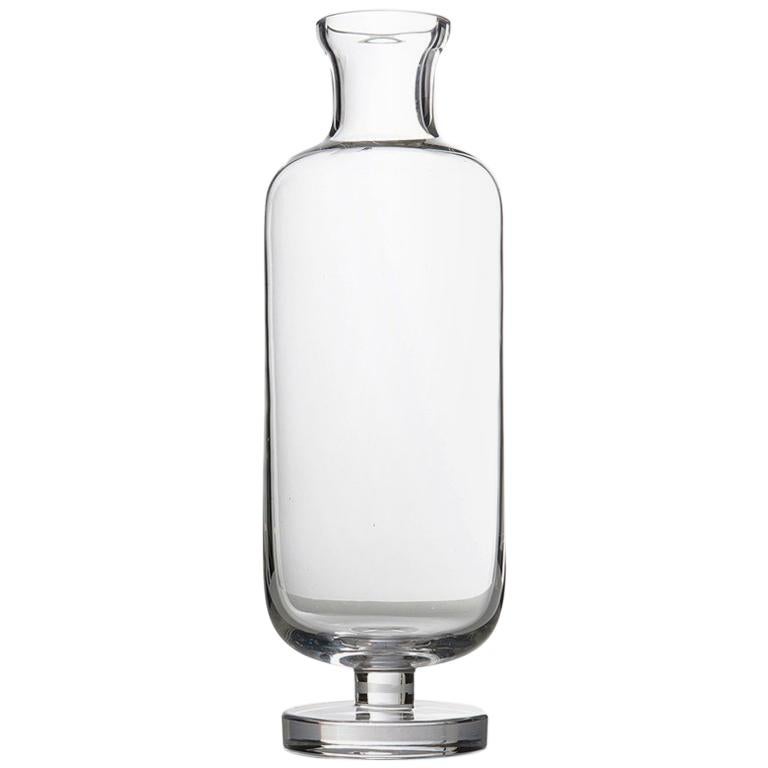 Tulip Glass Bottle by Aldo Cibic For Sale