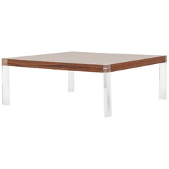 Coffee Table in Rosewood by Poul Nørreklit