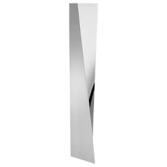 Vase in Handmade Stainless Steel "Crevasse" by Zaha Hadid for Alessi