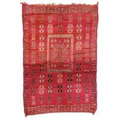 Vintage Berber Moroccan Rug with Tribal Style, Moroccan Berber Carpet