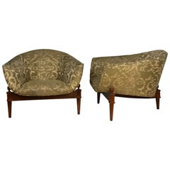 Pair of Midcentury Style Club Chairs