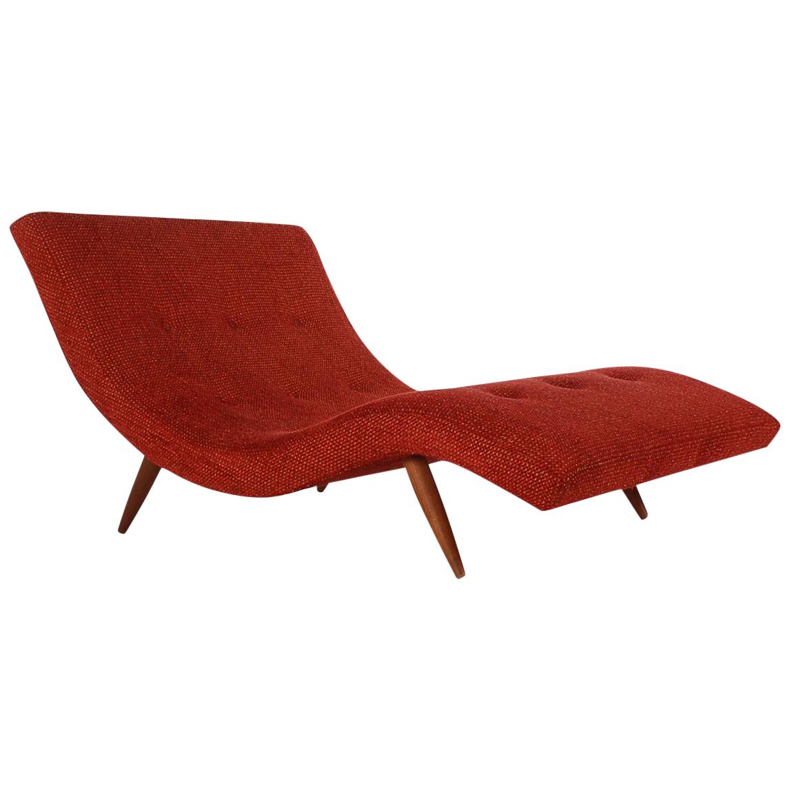 MidCentury Modern Chaise Longue Chair by Adrian Pearsall for Craft