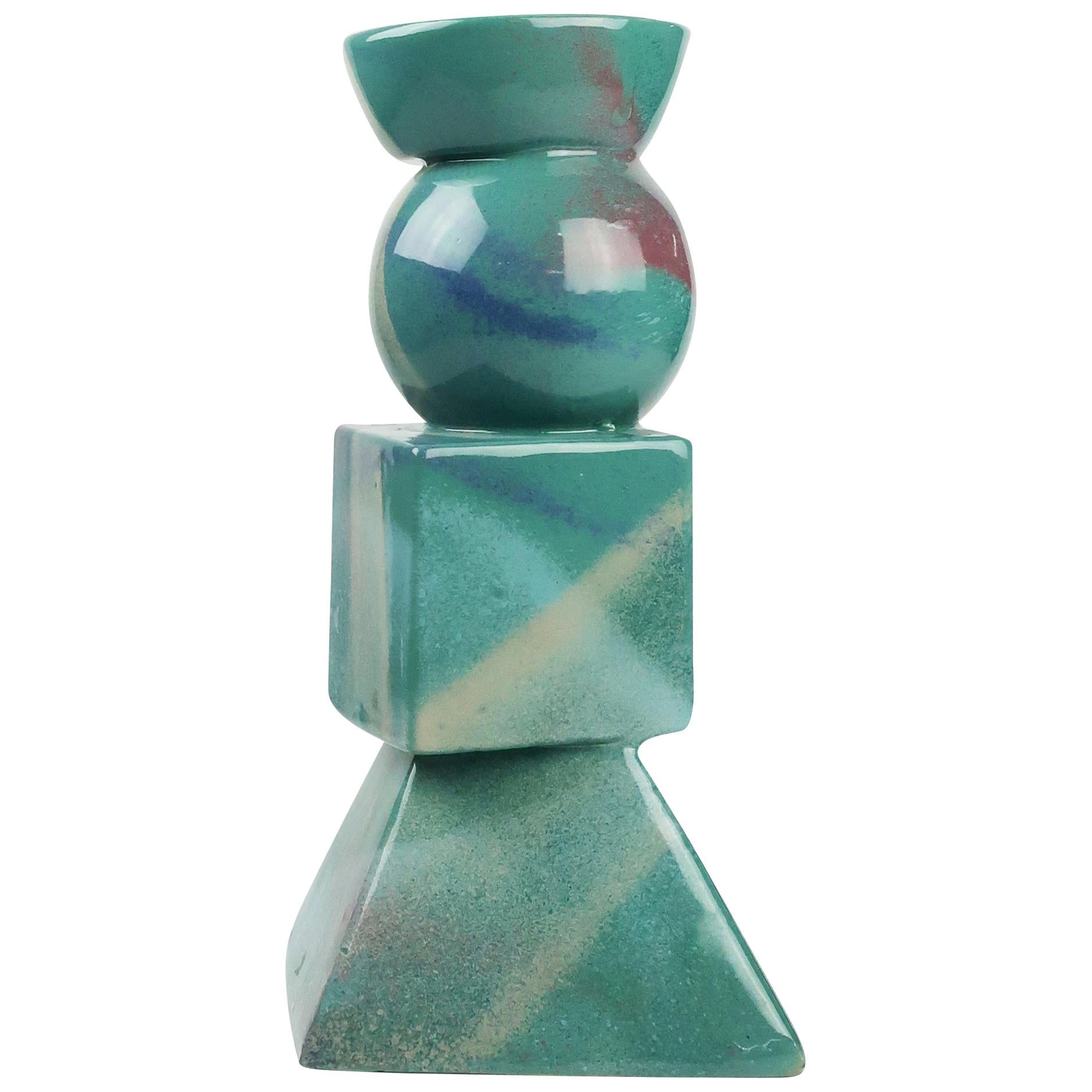Post-Modern Sculptural Ceramic Vase