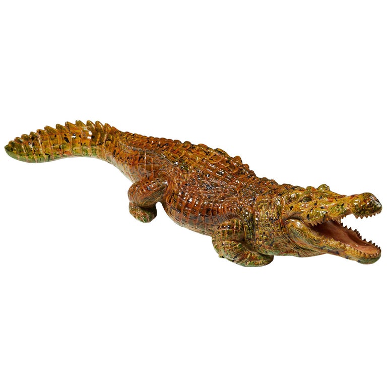 SELLER YOU GET 24  Alligators OR Crocodiles METAL CHARMS - FROM  U.S C 27