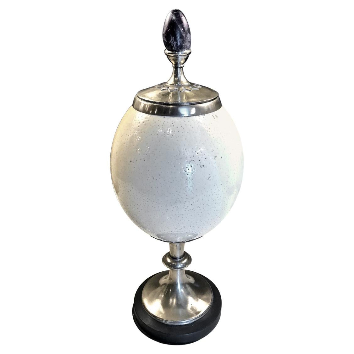 Anthony Redmile Mounted Ostrich Egg For Sale