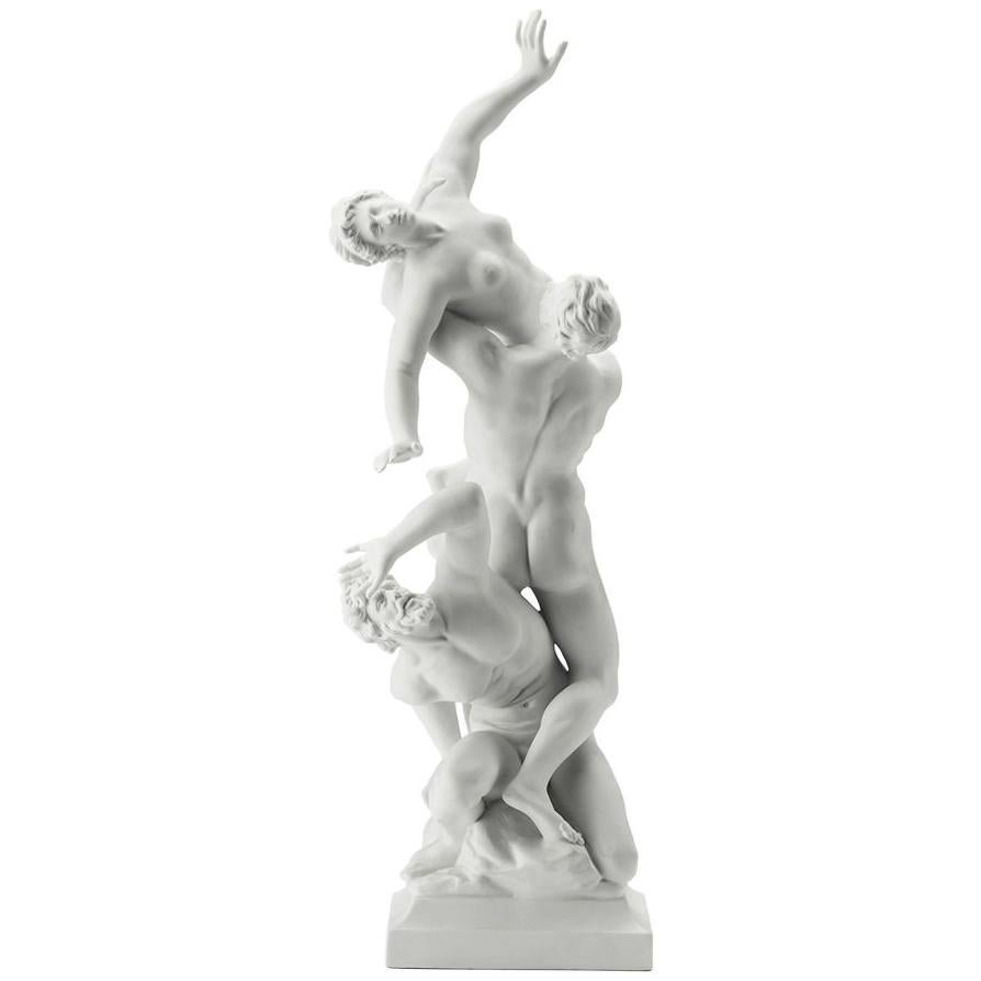 Renaissance Sculpture "Ratto delle Sabine" by Giambologna Produced by R. Ginori For Sale