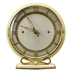 French Vintage Bakelite Round Clock, 1940