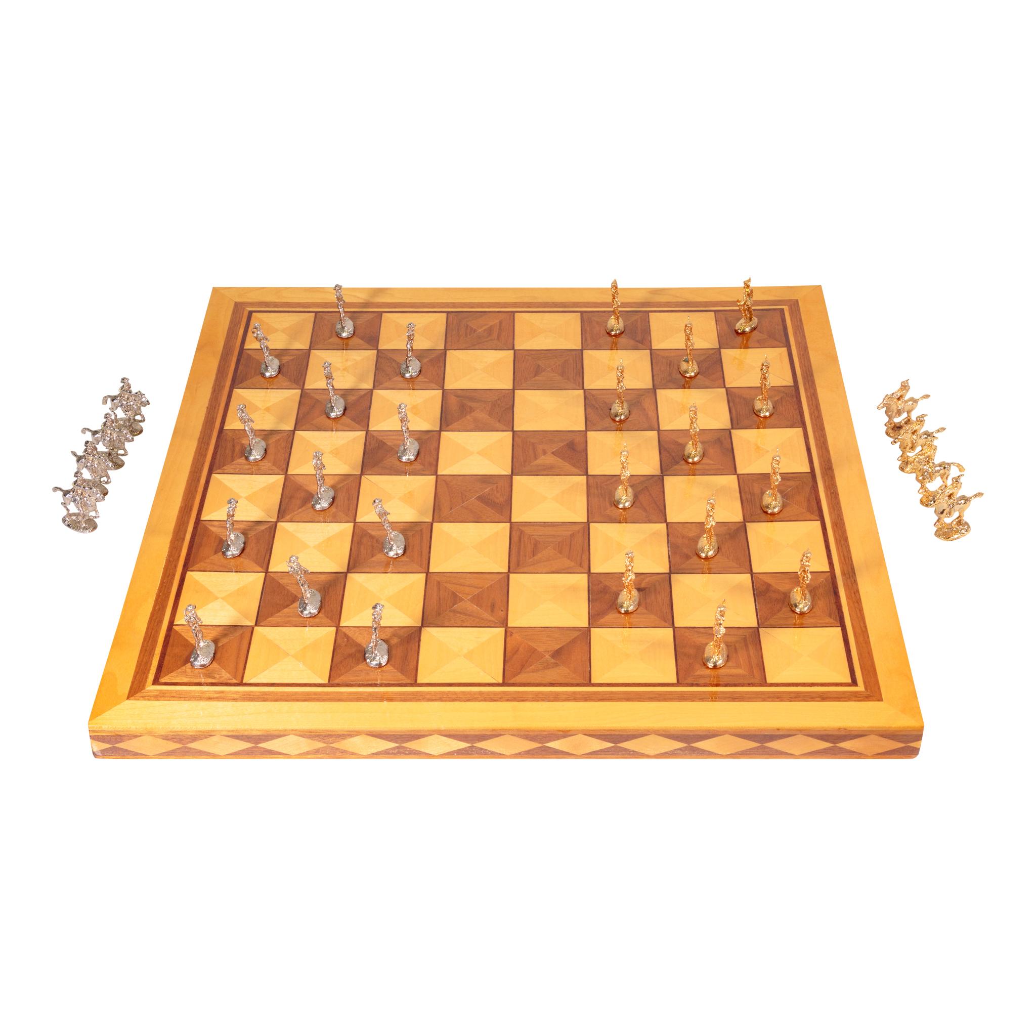 Large Vintage Anglo Indian Checkers Set For Sale at 1stdibs
