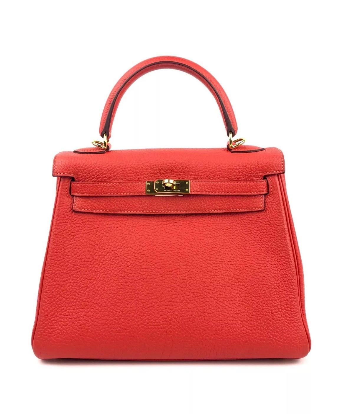 Hermes Birkin 25 Bougainvillea Red Pink W/ Gold Hardware. 2015 T STAMP. Excellent Condition, excellent corners and structure. 

Shop with confidence from Lux Addicts. Authenticity guaranteed