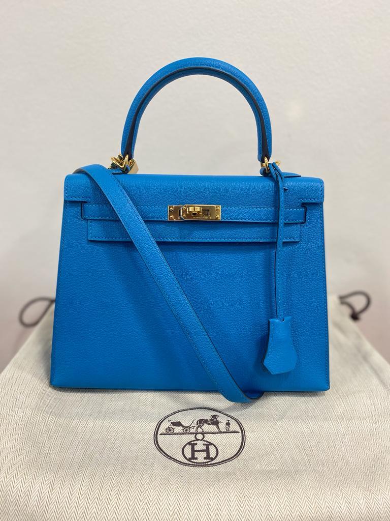 Hermes bleu zanzibar top