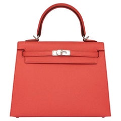 Hermes 2022 pre-owned Kelly Retourne 25 handbag - ShopStyle Satchels & Top  Handle Bags