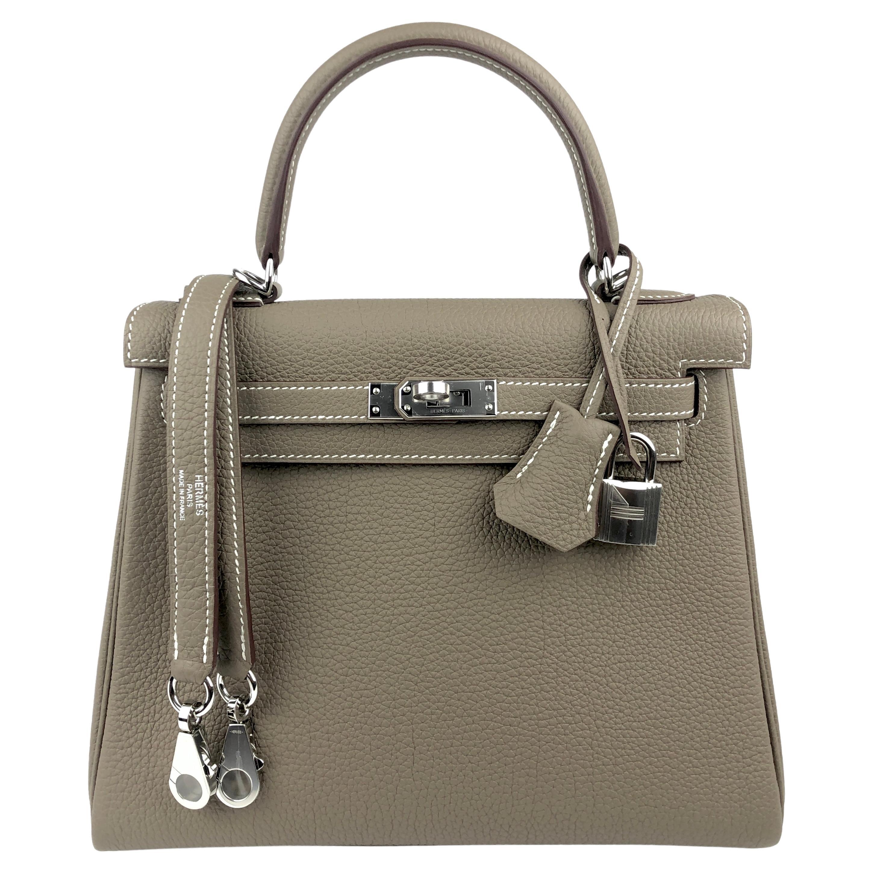 Kelly 25 Etoupe - 6 For Sale on 1stDibs  hermes kelly 25 etoupe, kelly  etoupe 25, hermes kelly etoupe