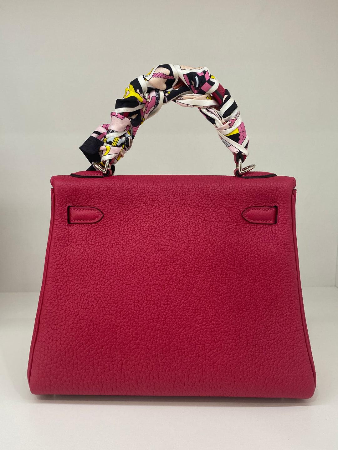 Hermes Kelly 25 Framboise PHW 4