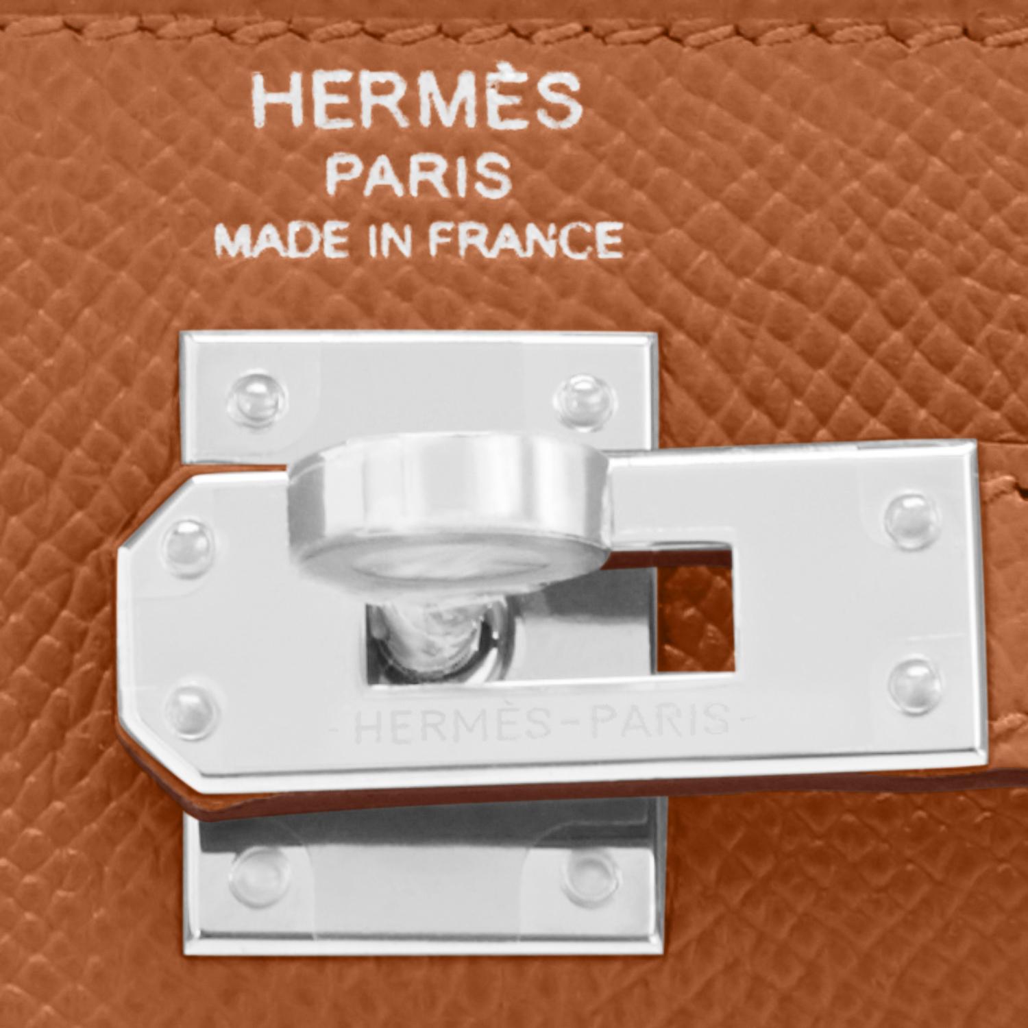 Hermes Kelly 25 Gold Bi-Color Jaune Ambre Verso Shoulder Bag Bag Z Stamp, 2021 en vente 2