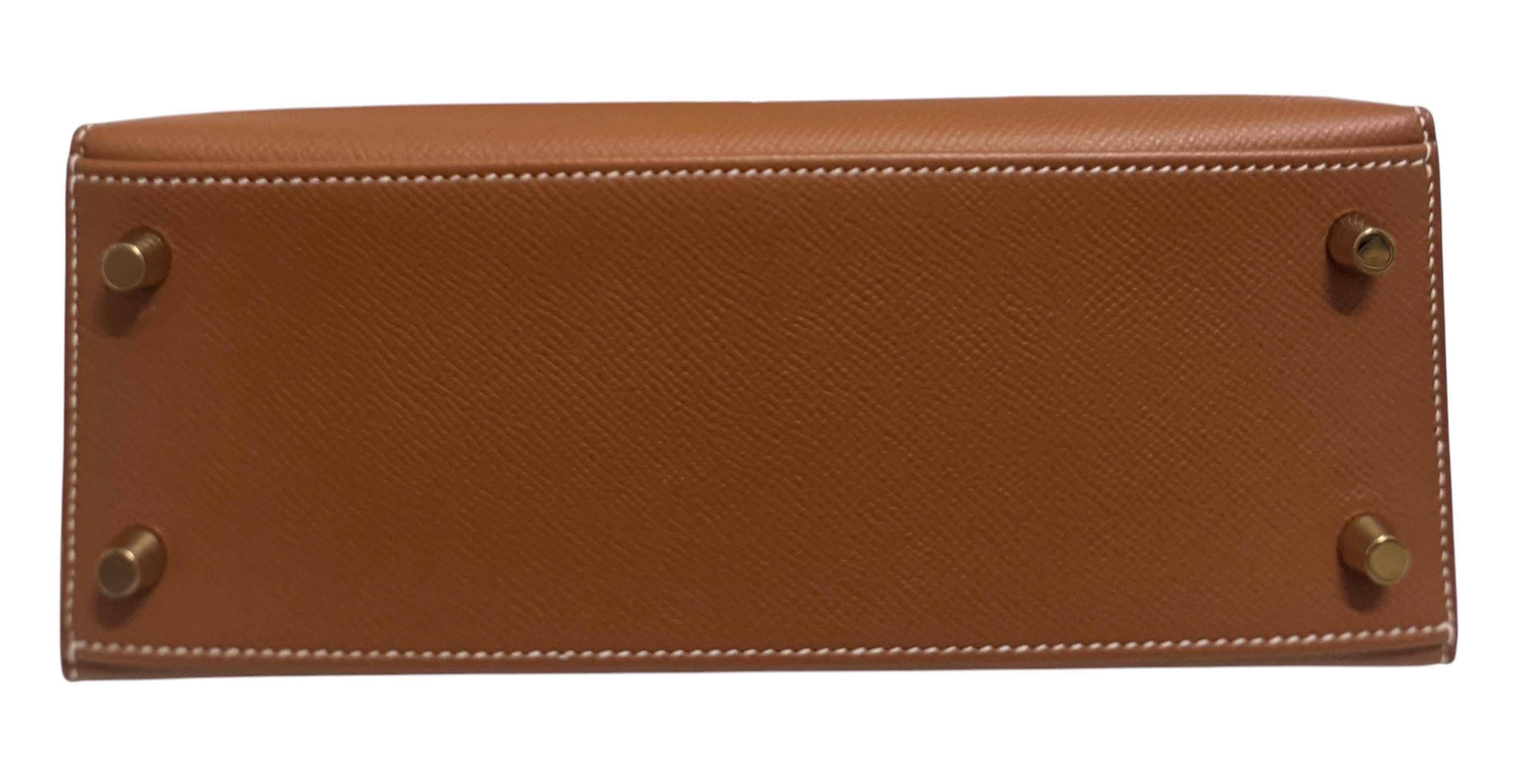 As New RARE Most Coveted Hermes Kelly 25 Sellier Gold Epsom Leather, Complimented by Gold Hardware. 

AS NEW. 

Please understand this is not a store fresh item. It has been handled and displayed.

Lux Addicts is a company based in Miami, Florida,