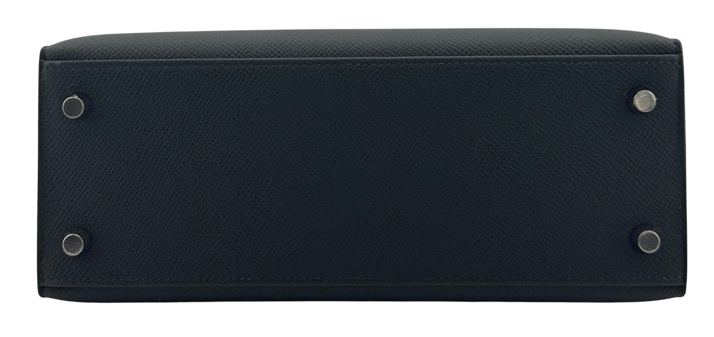 Hermes kelly 25 Gris Misty Palladium  Hardware 2024 im Angebot 2