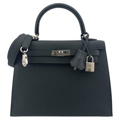 Hermes kelly 25 Gris Misty Palladium  hardware 2024