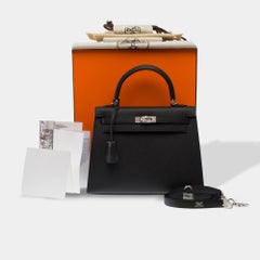 Borsa Hermès Kelly 25 nera
