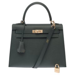 Hermès Kelly 25 Handbag Green