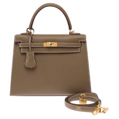 Hermès Kelly 25 Handbag Grey