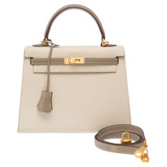 Hermès Kelly 25 Handbag White