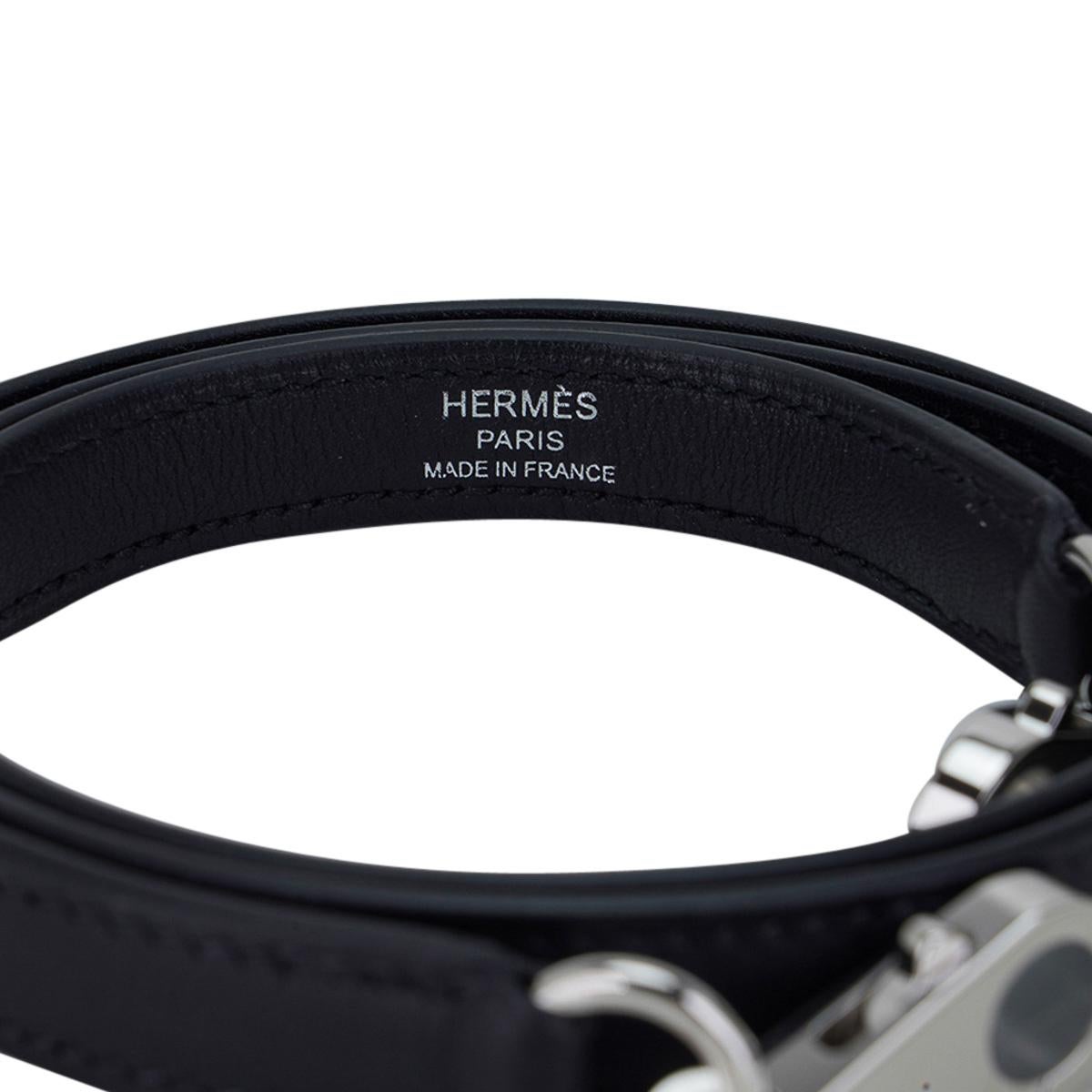 Hermes Kelly 25 Quadrille Viking Toile Black / White Sellier Bag For Sale 6