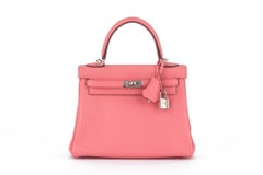 Hermès Kelly 25 Retourne Swift Rose Été
