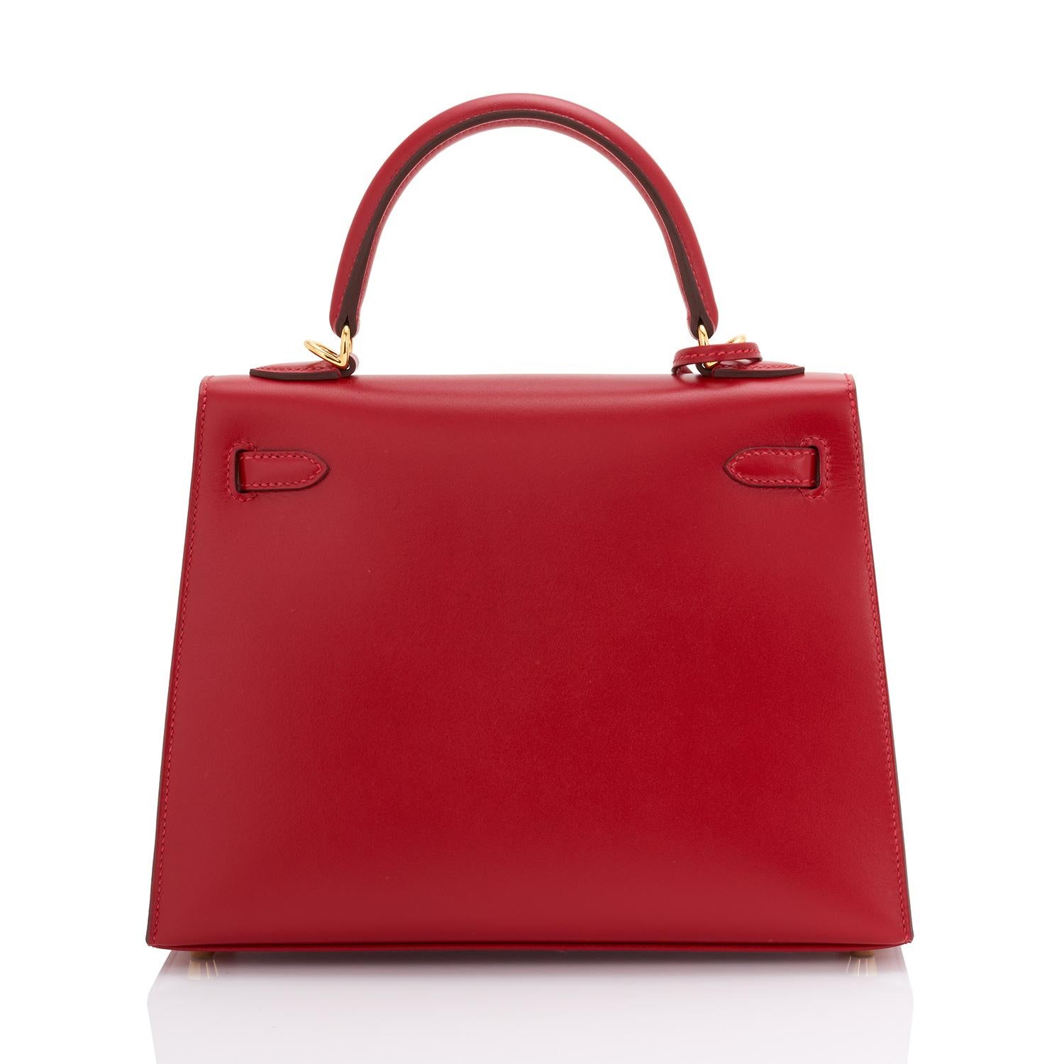 hermes kelly rouge vif