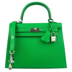 Hermès Kelly 25 Mint Green – Iconics Preloved Luxury