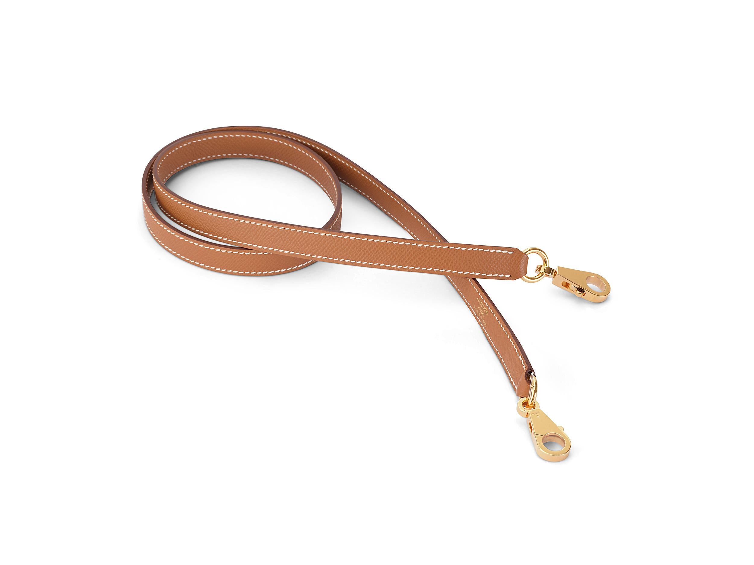 Hermès Kelly 25 Sellier Gold Epsom Gold Hardware 6