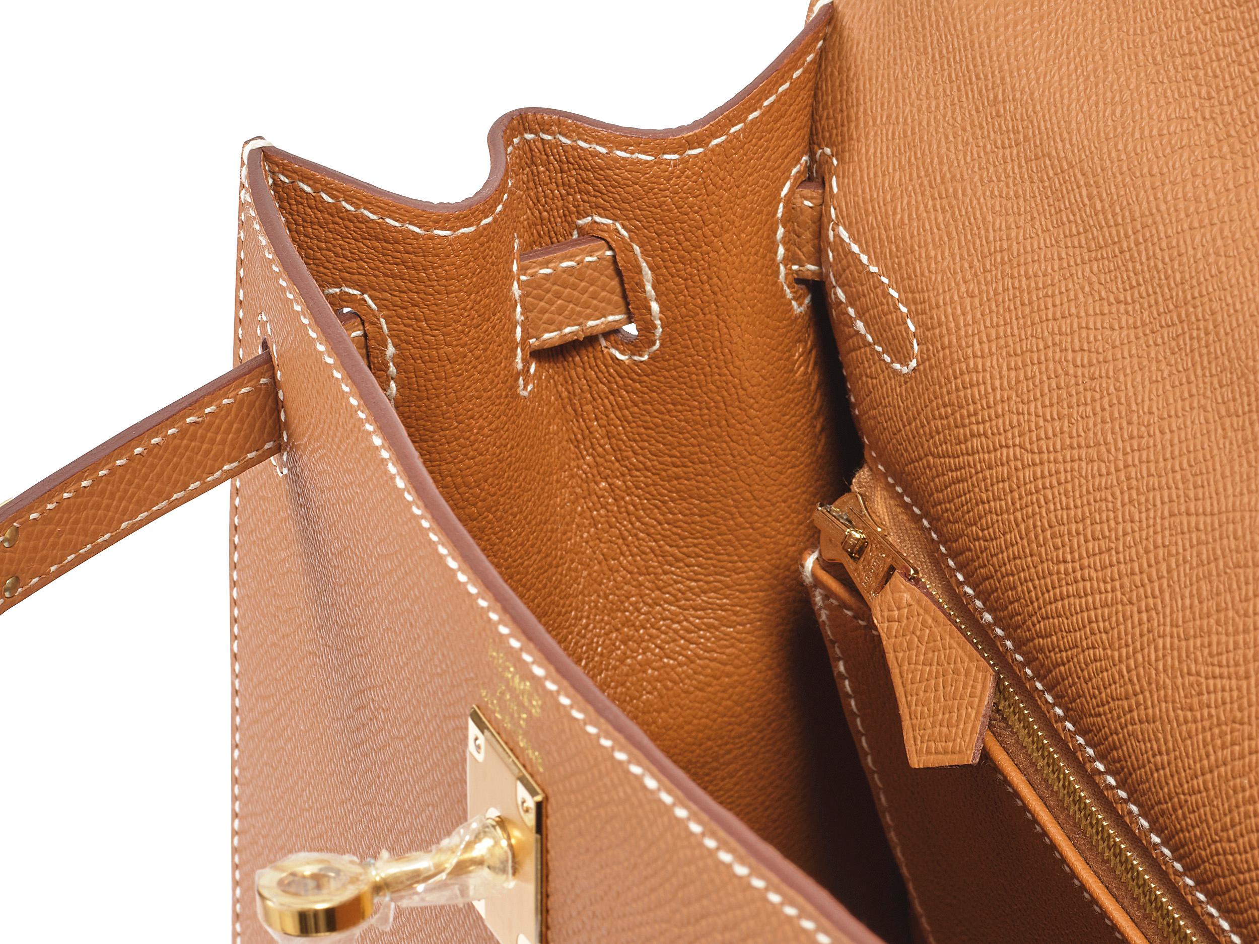 Hermès Kelly 25 Sellier Gold Epsom Gold Hardware 3
